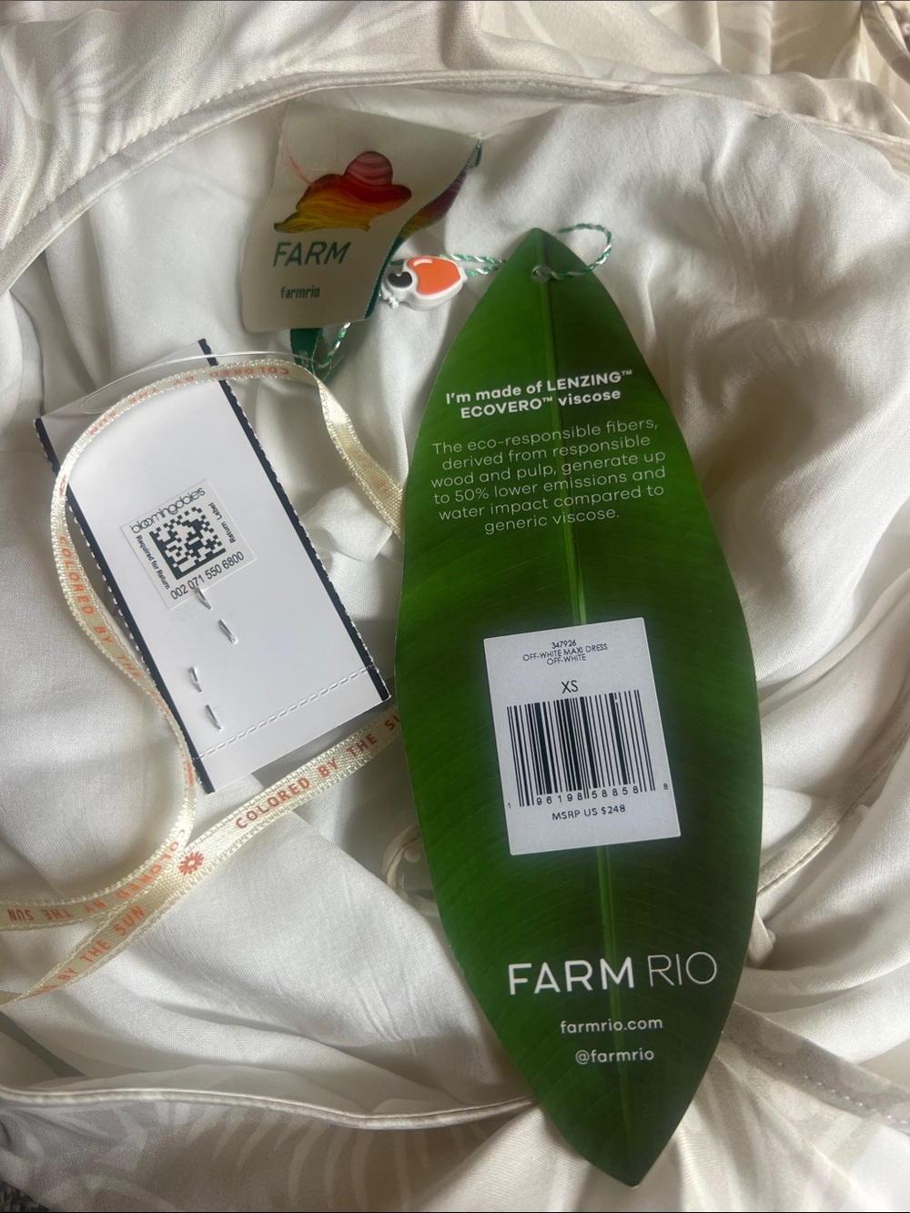 FARM Rio - Off White Maxi Dress - Picture 6 of 6